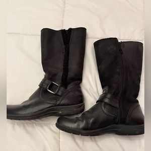 Clark black boots
